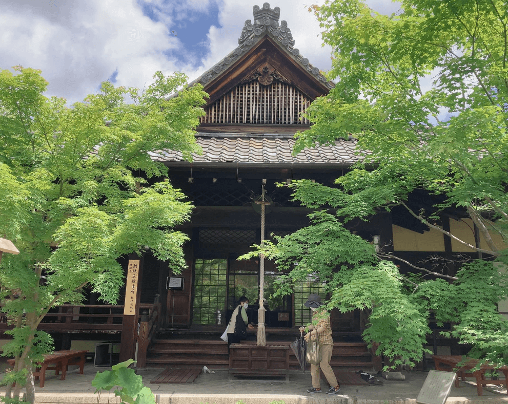 京都勝林寺のご本堂を撮影した写真