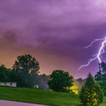 オラクルカードの自然の意味と印象の雷