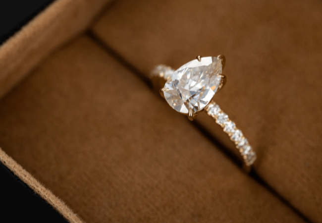 れいのスピリチャルブログダイヤの指輪を撮影した写真